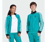 Adidas Liverpool Fc Terrace Icons Tracksuit Jacket Verde 7-8 Years Bambini