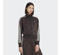 adidas Giacca Sportiva SATIN SNAKE PRINT CLASSIC FIREBIRD TRACK JACKET in Marrone EU L