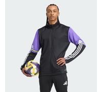 adidas - Football Squadra 25 - Giacca sportiva da allenamento nera / viola rush-Nero M