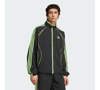 Giacca da allenamento Teamgeist adicolor Black / Signal Green L