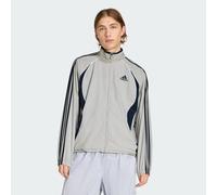 ADIDAS ORIGINALS Giacca di mezza stagione 'Teamgeist Adicolor Track' grigio / verde scuro Uomo - Abbigliamento - Taglie comode - Giacche ADIDAS ORIGINALS XXL