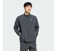 Giacca da allenamento TECH TREFOIL ESSENTIALS FZ HOOD Night Grey XS