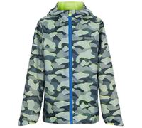 Giacca da bambino Regatta Printed Lever II DkStrCamGr Dimensione per bambini: 164-170 / Colore: verde