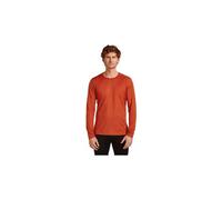 Icebreaker Maglietta tecnica Merino 200 Oasis Thermo Uomo XL Dark Orange Lana Merino