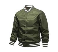 Giacca da Baseball da Uomo, Giacca da Uomo Estiva College Bomber Varsity Jacket Casual Felpa Mezza Stagione Sportivo Unisex retrò Streetwear Giacca College Uomo per Il Tempo Libero