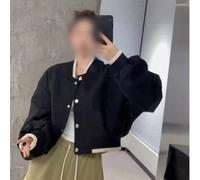 Giacca da baseball da uomo regolare a maniche lunghe in poliestere giacca | Loose Fit, traspirante, ideale per primavera, estate, inverno, look a tinta unita