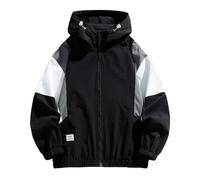 Giacca da Baseball, Giubbino Primaverile Uomo Lettera Ricamo Varsity Jacket Vintage Cappotto Unisex Giubbotto da Coppia Autunno Inverno Giacca Leggera da Uomo per Sport all'Aria Aperta