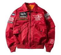 Giacca da Baseball Uomo, Giacca da Uomo Primavera Varsity Cappotto Unisex Lettera College Jacket Felpa Motociclista Giubbotto Giacca da Coppia Giacca Sportiva Uomo per Primavera E Autunno