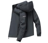 Giacca da Baseball Uomo, Giubbotto Uomo Primavera a Maniche Lunghe con Stampa Cappotto Monogramma Colorblock Giacca Universitaria Personalizzata Giacca Estiva Uomo Taglie Forti per La Primavera