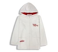 Giacca da camera natalizia in pile con zip invernale donna Dimensione Danza 4778