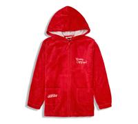 Giacca da camera natalizia in pile con zip invernale donna Dimensione Danza 4778