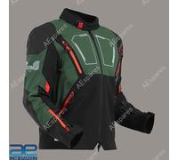 Giacca Da Cavaliere Adventurer Xt Oliva Per Pilota Royal Enfield AEs