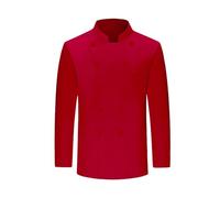 Giacca da chef da uomo giacca da chef a maniche lunghe da uomo classica cappotti professionali coperti top doppio petto con bottoni vestiti con panno camicia da cucina uniforme uomo donna chef
