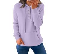 Giacca da corsa da donna, impermeabile, traspirante, con cappuccio, da donna, taglie grandi, con cappuccio, a righe, con coulisse, per il tempo libero, con volant, con cappuccio alla moda, Lilla, s