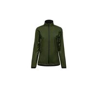 Giacca da corsa gore wear r3 partial gore tex infinium khaki da donna