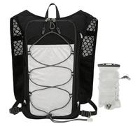 Giacca da Corsa Idratazione, Borsa Idratazione Escursionismo Riflettente, Borsa Sportiva Traspirante Regolabile con Serbatoio 1,5L per Donne e Uomini - Equitazione Campeggio Ciclismo Escursionismo