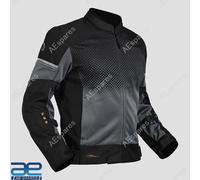 AEspares Giacca Moto Eco Da Touring Per Royal Enfield Rider Nero Blu GREY