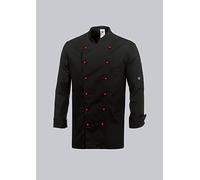 Giacca da cuoco BP Gourmet 1503, colore nero, taglia 44-68