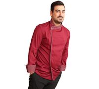 Giacca Da Cuoco,per Lavoro,Chef,Barista,Pizzaiolo,Cucina,Cotone,Made in Italy