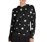 Giacca da donna a mezza stagione di grandi dimensioni, felpa con cappuccio da donna, originale felpe stampate con cappuccio nuovo cappotto con motivo cappotti larghi loungewear autunno manica lunga