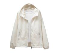 Giacca da donna con cappuccio e cerniera, capispalla moderna per tutti i giorni per lavoro, abbigliamento da città, abiti per il fine settimana e facile stratificazione, con una silhouette versatile