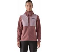 Giacca da donna con cappuccio e zip integrale Patagonia R2 Marron XL