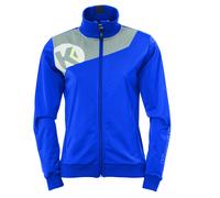 Kempa Core 2.0 Poly - Giacca da donna, Donna, Giacca, 200224304, Blu (Royal/Dark Grau Melange), XS
