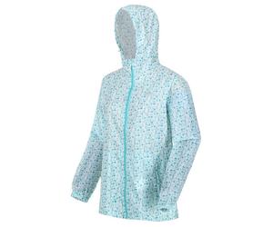 Giacca da donna Regatta WmsPrintPackItJkt Taglia: S / Colore: azzurro