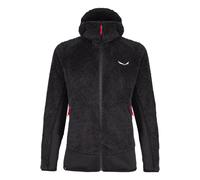 Pile con cappuccio Salewa Tognazza nero rosso donna - 38