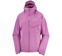 Giacca con cappuccio Salomon Bonatti Waterproof rosa chewing gum donna - M