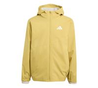 adidas Unisex - Bambini e ragazzi Terrex Kids Multi Climaproof 3In1 Fleece Coat, pyrite, 7-8 Years