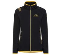 Pile La Sportiva Promo Full Zip nero giallo donna - S