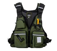 Giacca da Kayak con Riflettenti e Multitasche for Pesca Canottaggio Nuoto