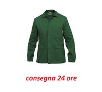 Giacca da lavoro a camicia Siggi New Extra 14GB0291 Verde 100% cotone