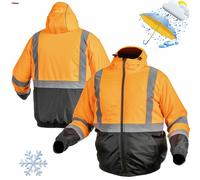 Giacca da lavoro bomber isolante OKER Winter Warning arancione - XXL HOGE