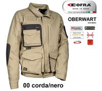 Giacca da lavoro COFRA modello OBERWART 300 g/m² edilizia, industria, logistica