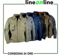 Cofra, 40-00V01102-48, Giacca cintura Workmaster V011 robusto giacca da lavoro per il commercio e l'industria blu Gr. 48
