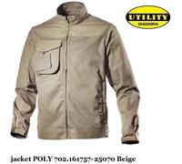 GIACCA DA LAVORO DIADORA UTILITY JACKET POLY BEIGE 161757 25070