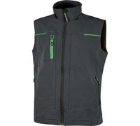Giacca Da Lavoro Smanicato Gilet Uomo Saturn U-Power Grigio E Verde