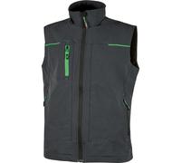 Giacca Da Lavoro Smanicato Gilet Uomo Saturn U-Power Grigio E Verde