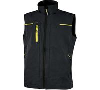 Giacca Da Lavoro Smanicato Gilet Uomo Saturn U-Power Nero E Giallo