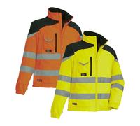 Giacca da lavoro softshell ad alta visibilità Cofra Nansen