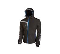 Giacca da lavoro SoftShell Quick - neroblu - taglia L - U-Power