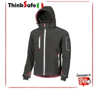 Giacca Da Lavoro Softshell U Power Metropolis Nera