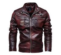 Giacca da mezza stagione da uomo, sportiva, vintage, bomber, giacca da | Giacca a nido d'ape, a maniche lunghe, per il tempo libero, casual, sottile, con cerniera, per primavera e autunno