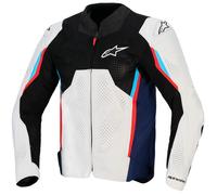 Giacca da moto Alpinestars AST V3 Air bianco-blu-rosso-nero XL
