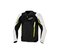 Giacca Da Moto Alpinestars Ast V3 Air Nero/Argento/Giallo Fluo3XL Nero,Argento,Giallo Fluo