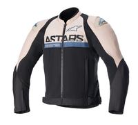 Giacca da moto Alpinestars SMX Air marrone chiaro-nero-blu L