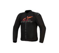 Alpinestars SMX Air Giacca tessile moto perforata, nero/rosso/bianco, Taglia L