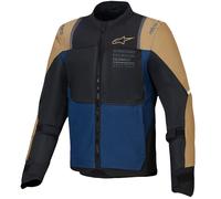 Giacca da moto Alpinestars ST-2 Air blu scuro-cachi scuro-nero XL